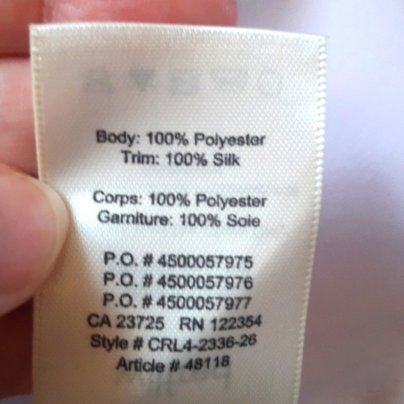 (S)🌺Aritzia Wilfred Free🌺 Sevres Zippered Back Lilac Blouse Ptp 17.5"×L29" - Picture 7 of 9